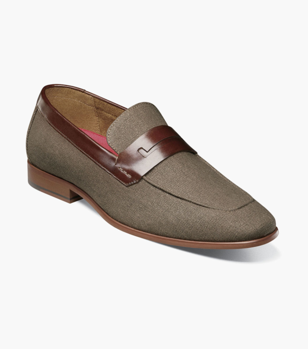 GILL MOC TOE SADDLE SLIP ON